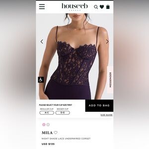 House of CB corset